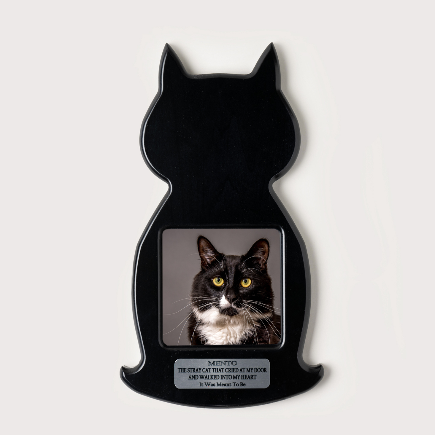 Cat Picture Frame (Black)